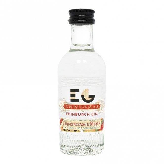 Edinburgh Christmas Gin Miniature