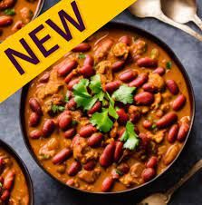 Praveen Kumar Aubergine & Kidney Bean Curry Ready Meals Soups Pu