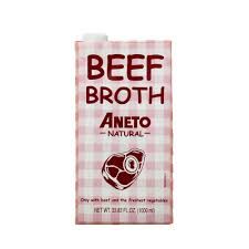 Aneto Natural Beef Bone Broth Stock