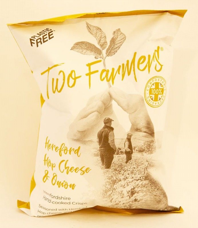 Herefordshire Hop Cheese & Onion Crisps