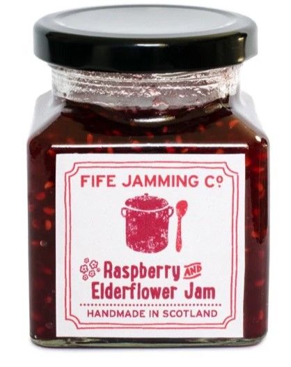 Fife Jamming Co. Raspberry & Elderflower Jam Small Batch
