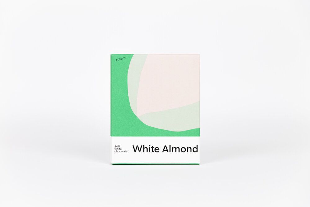 Ocelot White Almond 34% White Chocolate
