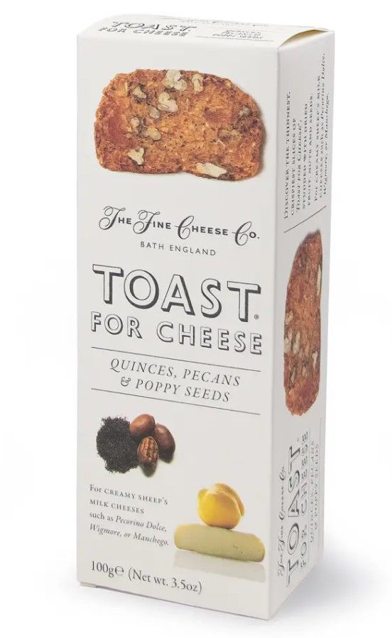 FCC Quinces, Pecans & Poppy Seeds Toasts Savoury Biscuits/Oat