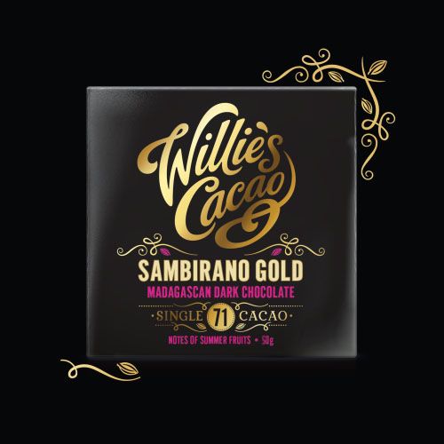 Willie's Cacao Sambirano Gold Madagascan 71 Chocolate Bars
