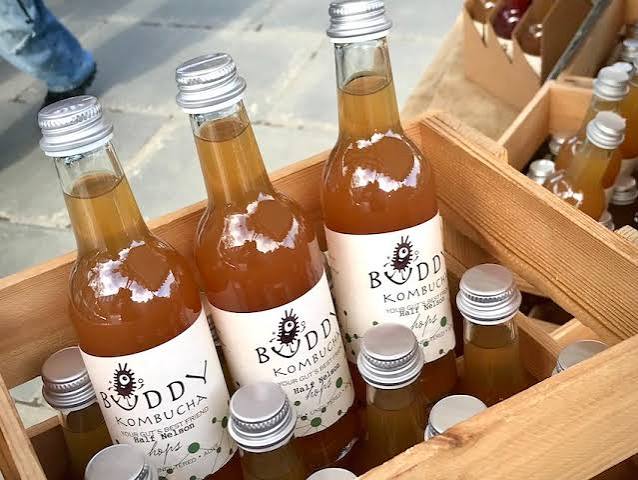 Buddys Elderberry Blush Kombucha
