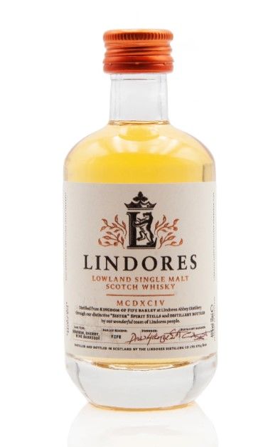 Lindores Lowland Single Malt Miniature MCDXCIV