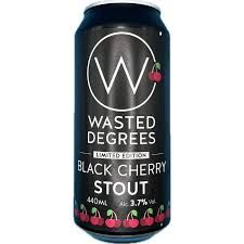 Wasted Degrees Black Cherry Stout 3.7%