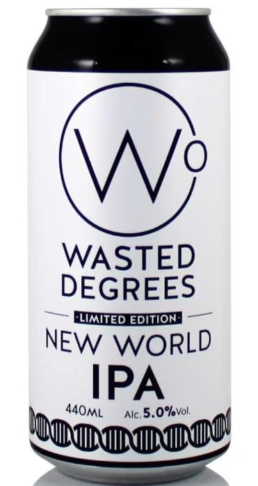 Wasted Degrees New World IPA 5% Beers & Cider