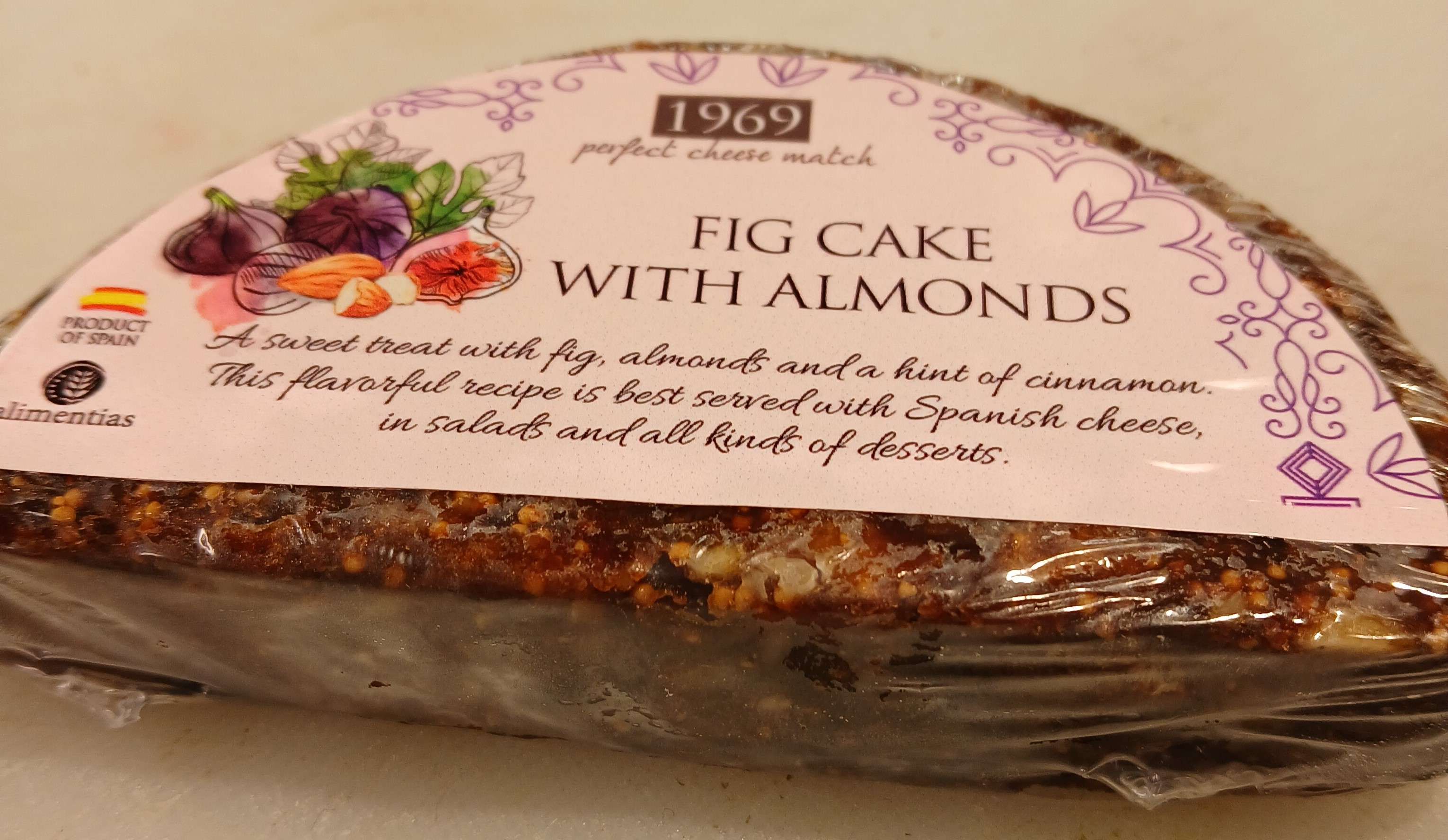 Fig and almond cake