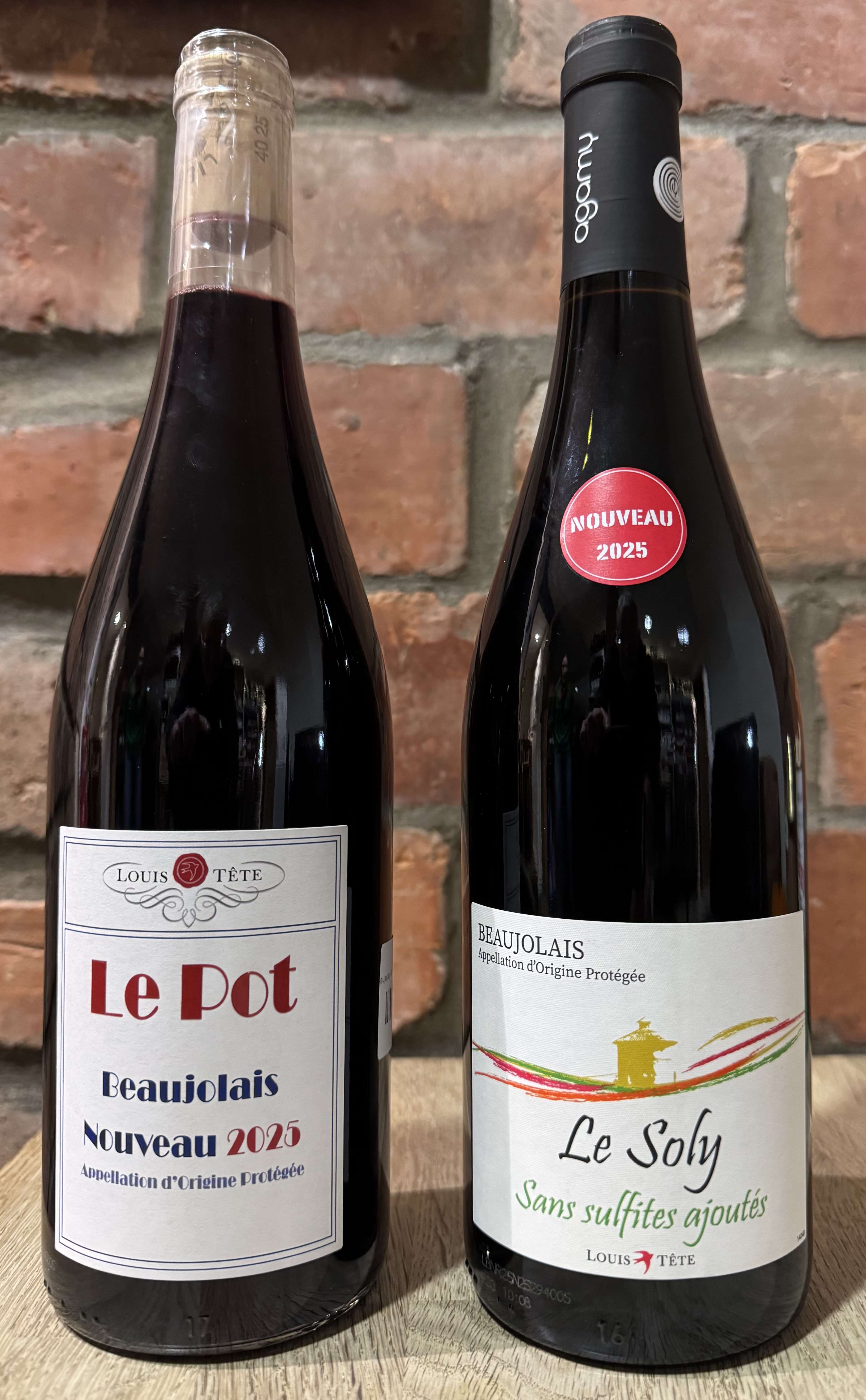Beaujolais Nouveau 2025 - Le Pot / Le Soly