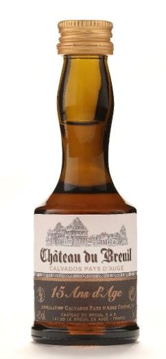 Chateau du Breuil 3cl Calvados Pays d'Auge 15yr Miniature Other Spirits