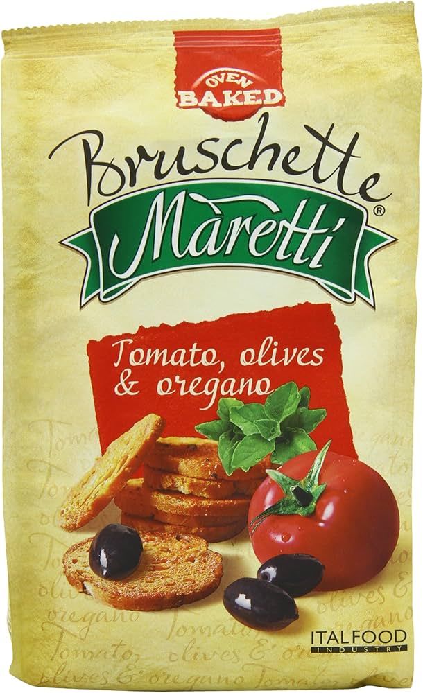 MARETTI Bruschette - Tomato, Olives & Oregano