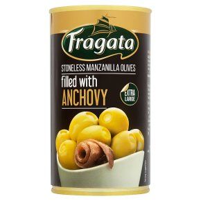 FRAGATA Stoneless Manzanilla Olives filled with Anchovy