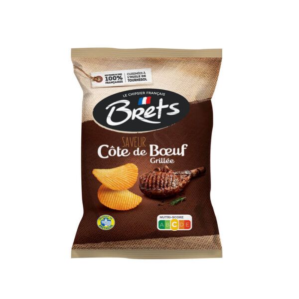 Brets Beef Steak Crisps