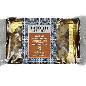 Diforti Gluten Free Salted Caramel Sicilian Cannoli