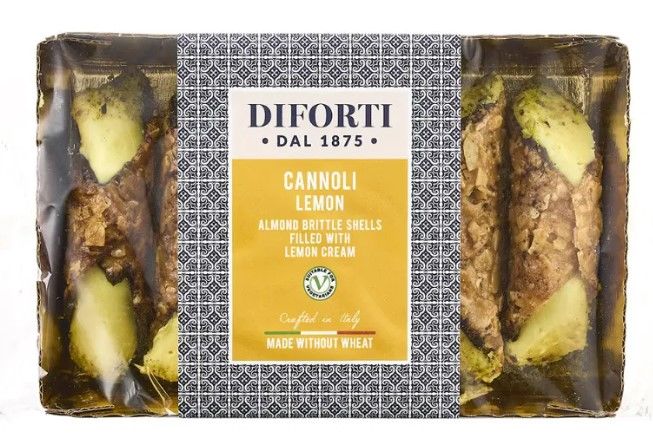 Diforti Gluten Free Lemon Sicilian Cannoli