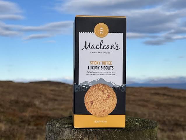 Maclean's Sticky Toffee Biscuits