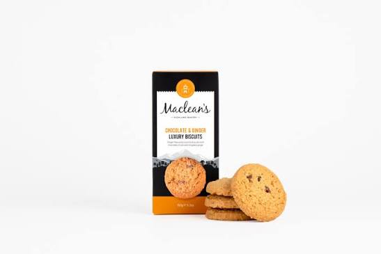 Maclean's Ginger & Chocolate Chunk Biscuits
