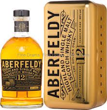 Aberfeldy Gold Bar 12YO Malt Whisky