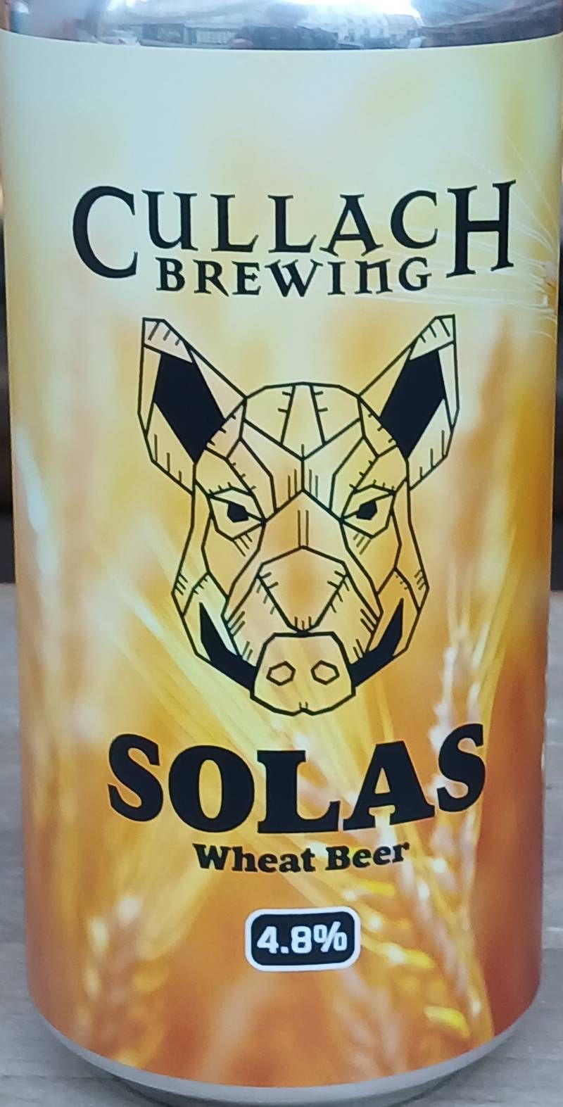 Cullach Solas wheat beer
