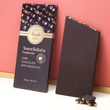 Venchi Dark Chocolate with Hazelnut Bar