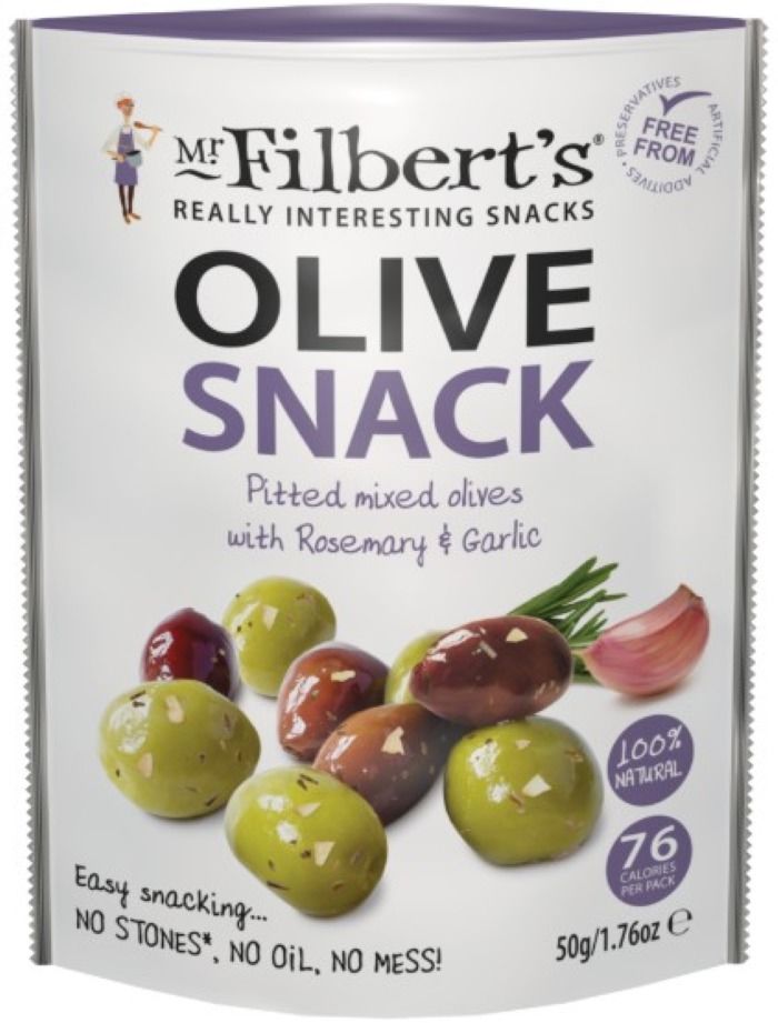 Mr Filbert's olive Snack
