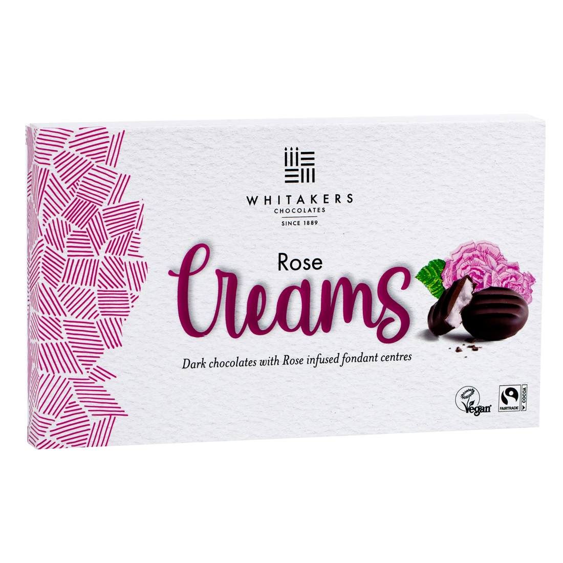 Whitakers Rose Cremes