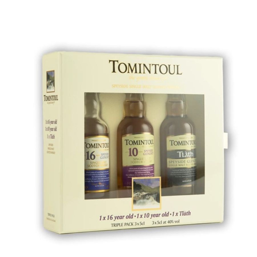 Tomintoul Giftpack 3x5cl