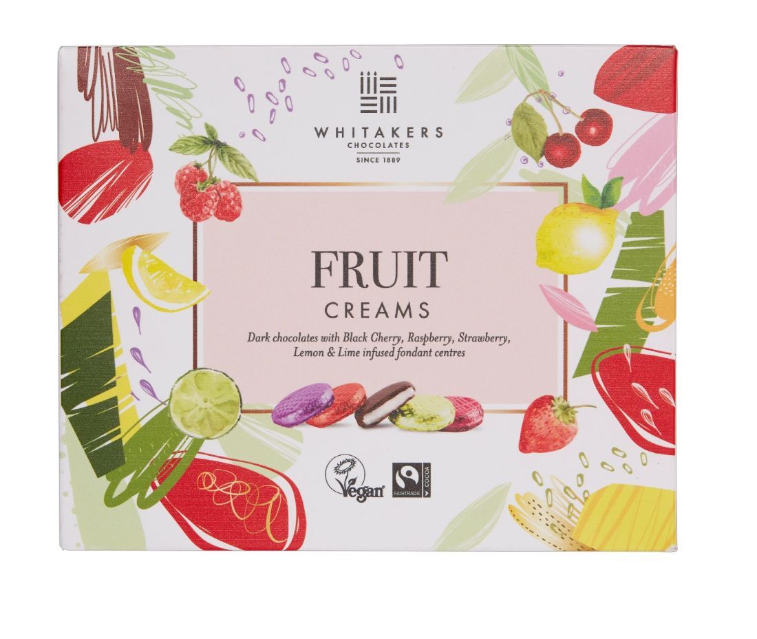 Whitakers Foiled Fruit Cream Collection
