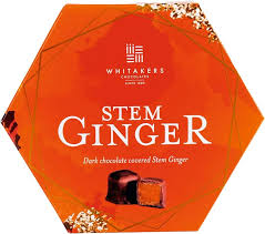 Whitakers Stem Ginger Enrobed In Dark Chocolate