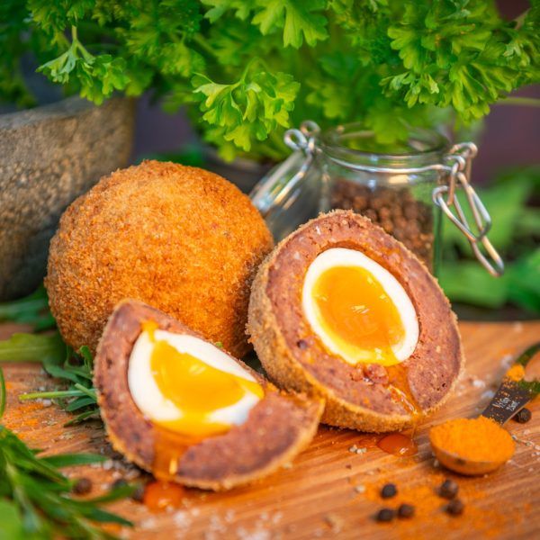 Chickies Black Pudding & Chorizo Scotch Egg