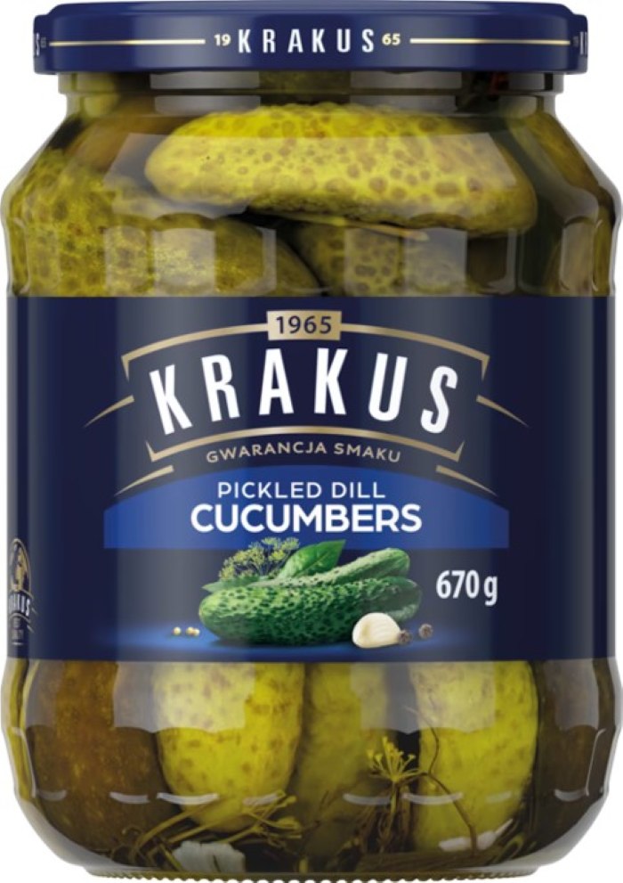 Krakus Pickled Dill Cucumbers