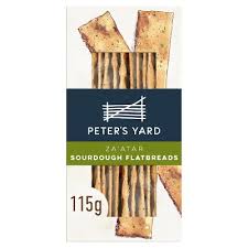 Peter's Yard Za'atar Sourdough Flatbreads