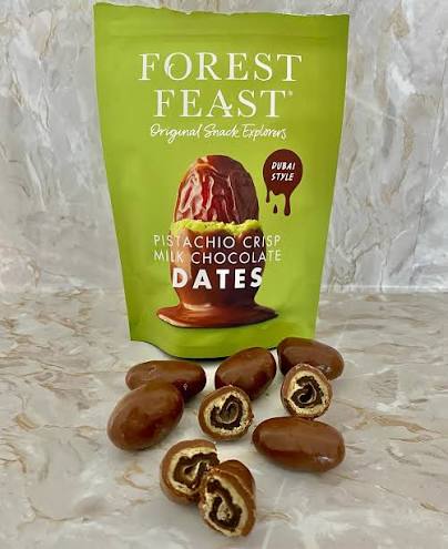 Forest Feast Pistachio Crisp Dates