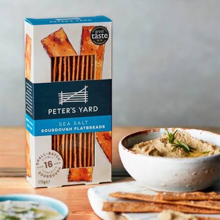 Peters Yard Sea Salt Sourdough Flatbreads