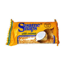 Sesame Snaps with Coconut