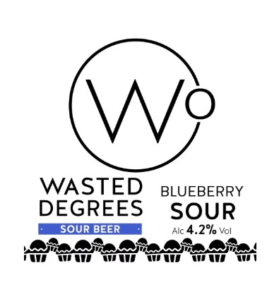 Wasted Degrees Blueberry Sour