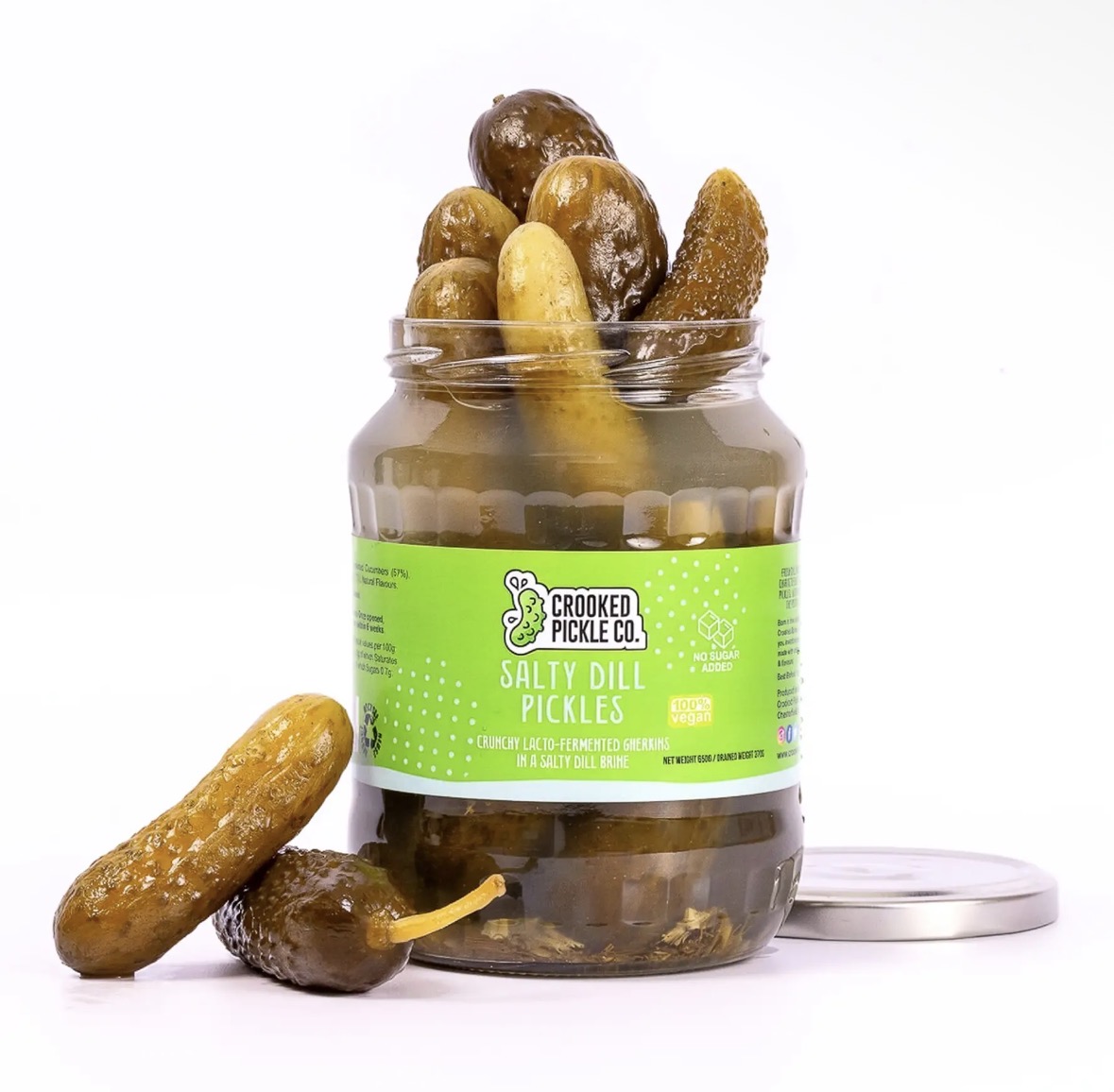 Crooked Pickle Co Salty Dill Pickles
